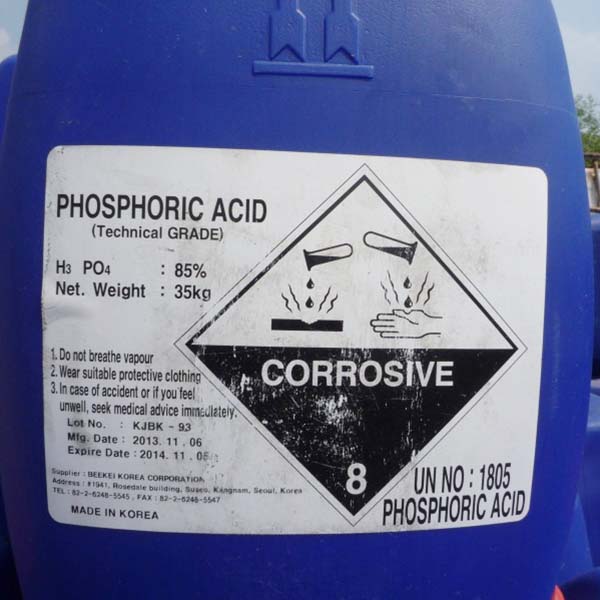 Acid phosphoric – H3PO4